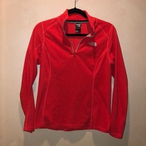 VEUC the north face quarter zip top Med